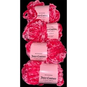Juicy Couture RARE DISCONTINUED Free Love Lux Velour XL x 4